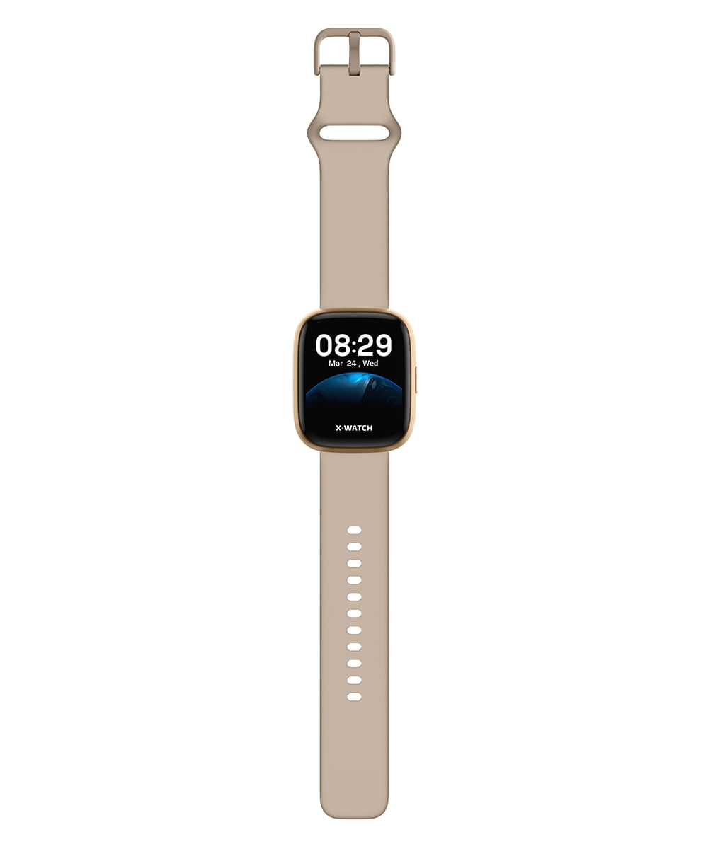 smartwatch feminino x watch xswuqpi003apxtx preto