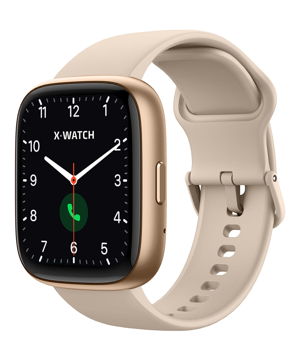 smartwatch feminino x watch xswuqpi003apxtx preto
