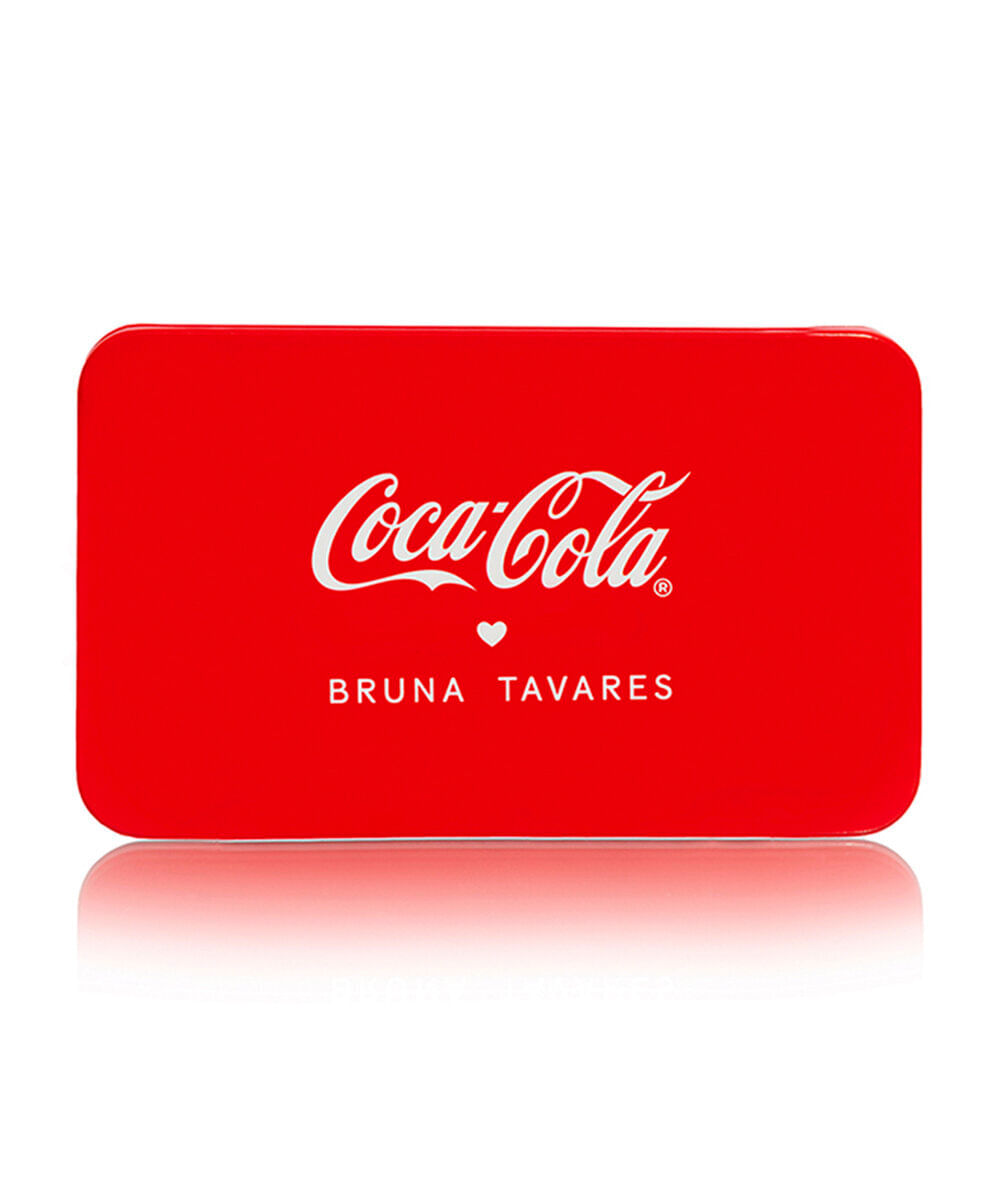 paleta de sombras bruna tavares coca cola refresh yourself