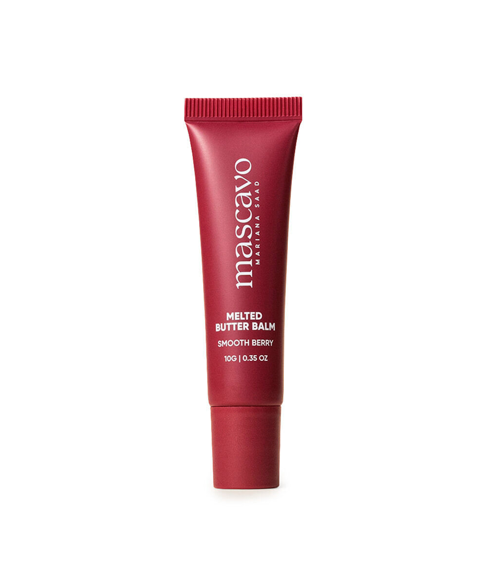 lip balm mascavo by mariana saad melted butter smooth berry 10g