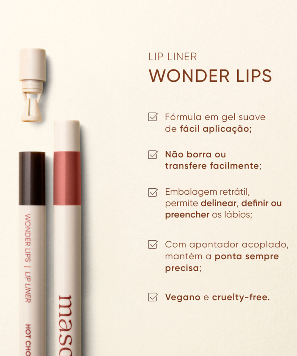 lapiseira labial mascavo by mariana saad wonder lips hot chocolate