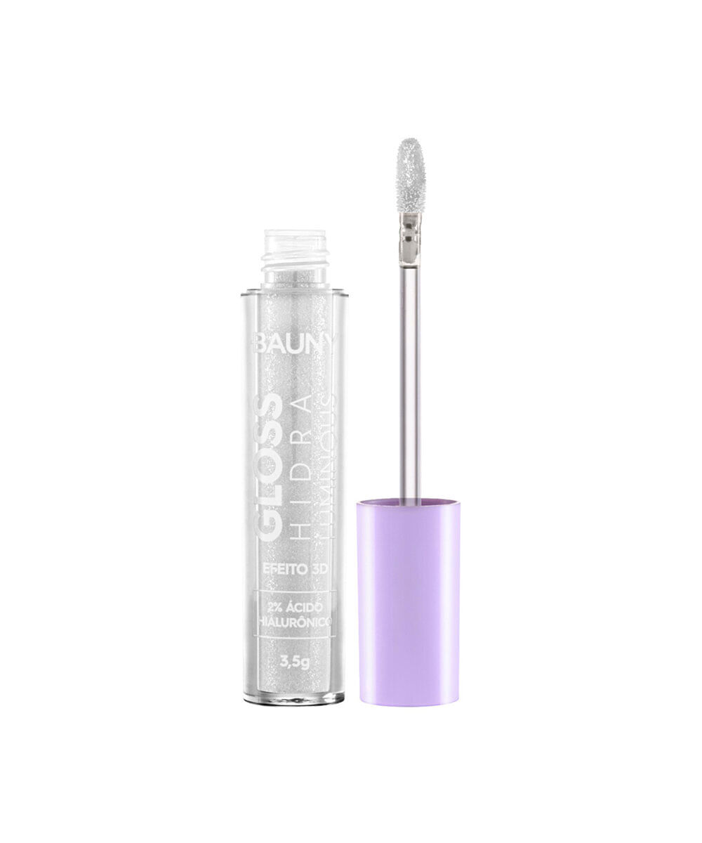 gloss labial bauny 3d snow glow