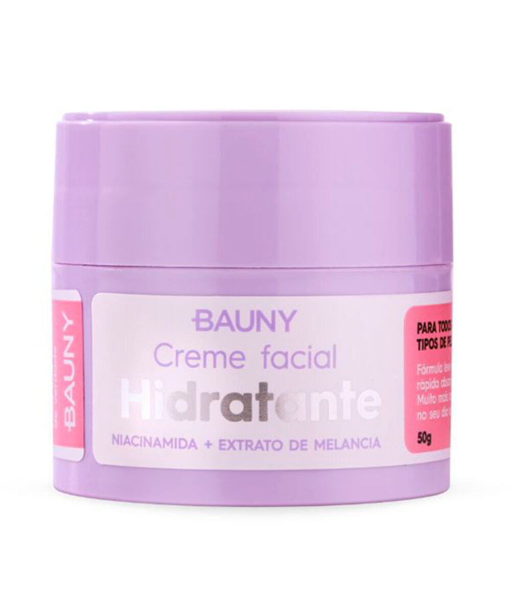 creme facial bauny hidratante 50g