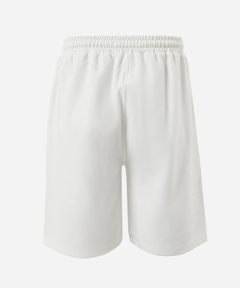 bermuda juvenil com bolsos off white
