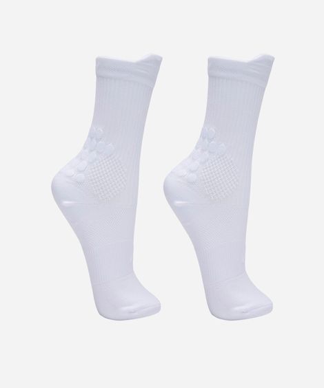 kit de 2 meias cano alto ace colorido