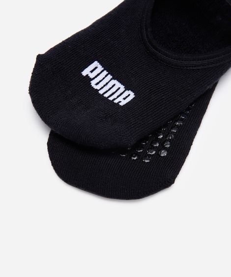 meia sapatilha infantil antiderrapante lupo preta