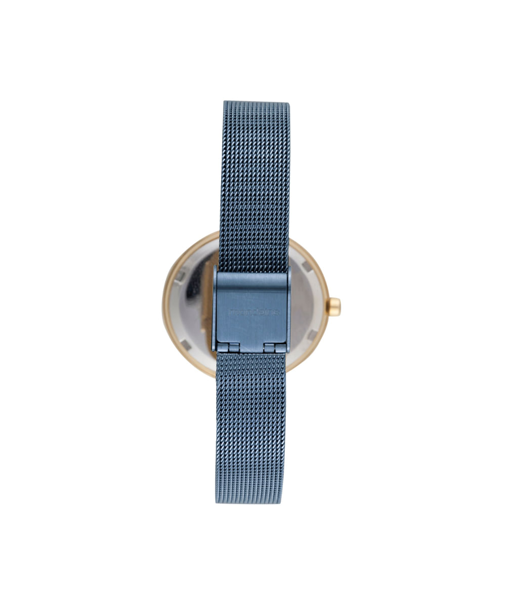 relógio feminino mondaine analógico 32911lpmvle4 dourado