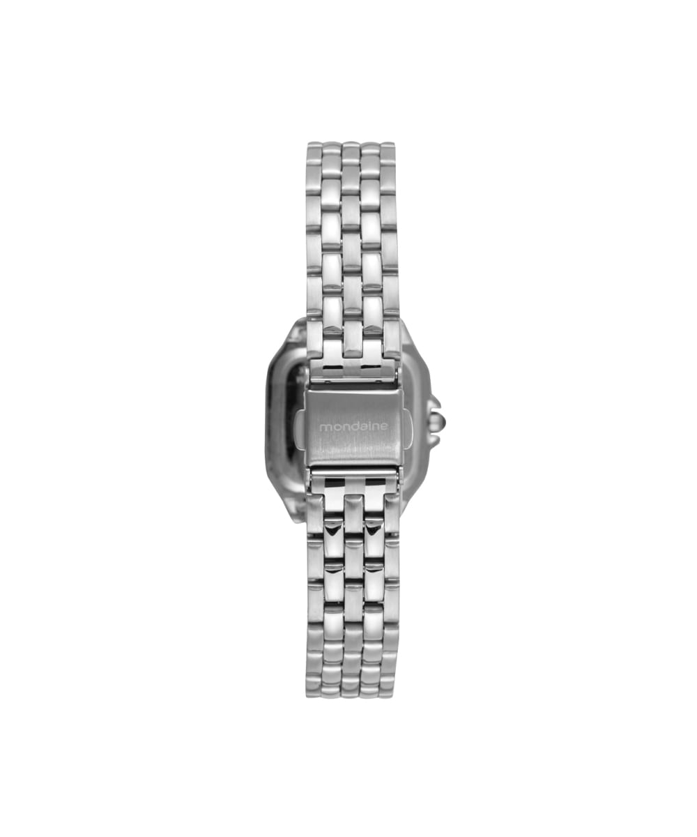 kit relógio feminino mondaine analógico 32777l0mvne2ka prateado