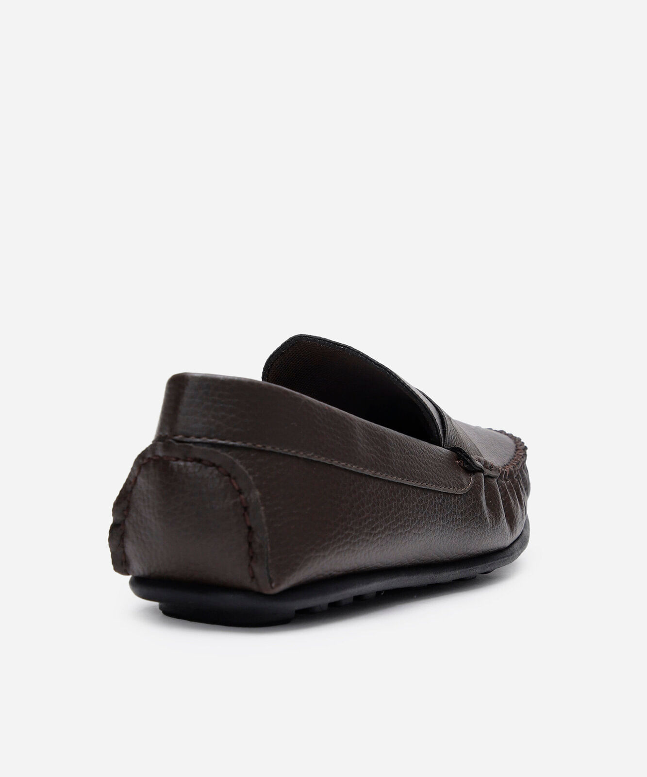 mocassim com recorte oneself marrom