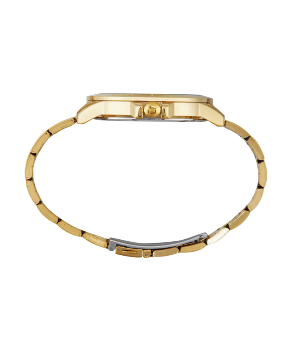 kit relógio masculino mondaine analógico 99696gpmvde2ka dourado