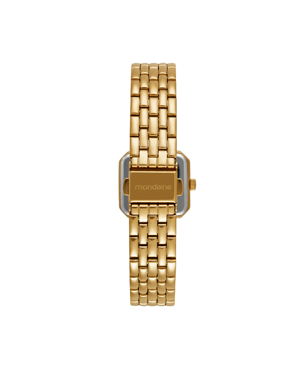 relógio feminino mondaine analógico 32988lpmvde1 dourado