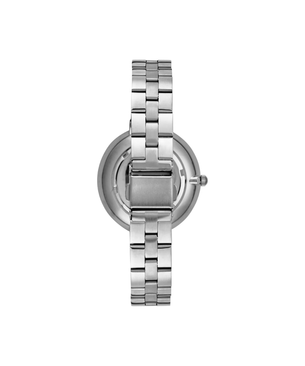 relógio feminino mondaine analógico 32585l0mvne2 prateado