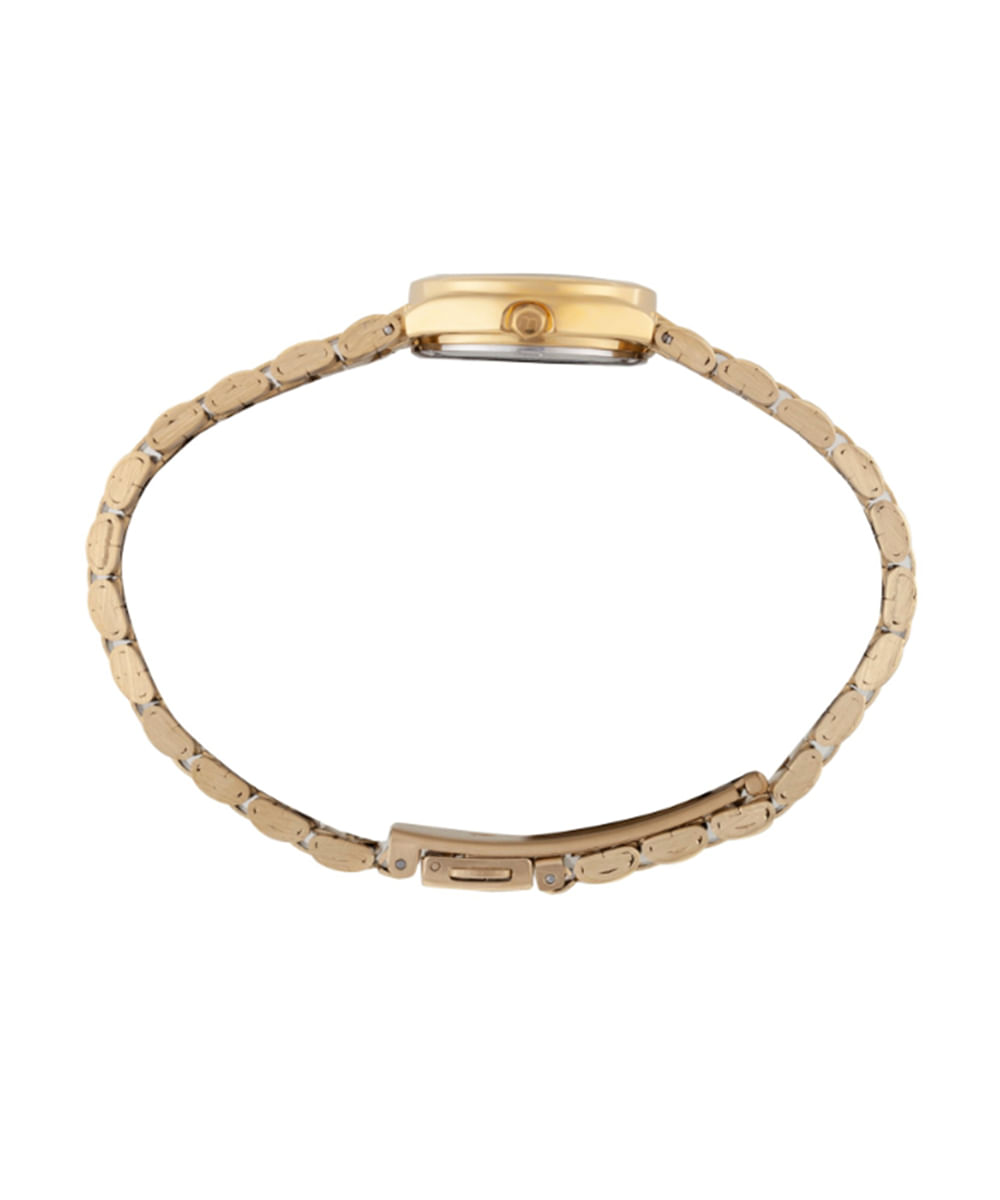 kit relógio feminino mondaine analógico 32871lpmkde1k1 dourado
