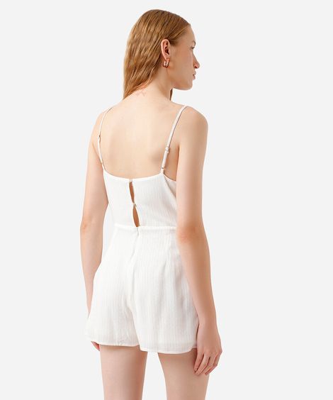 macaquinho feminino com viscose transpassado off white