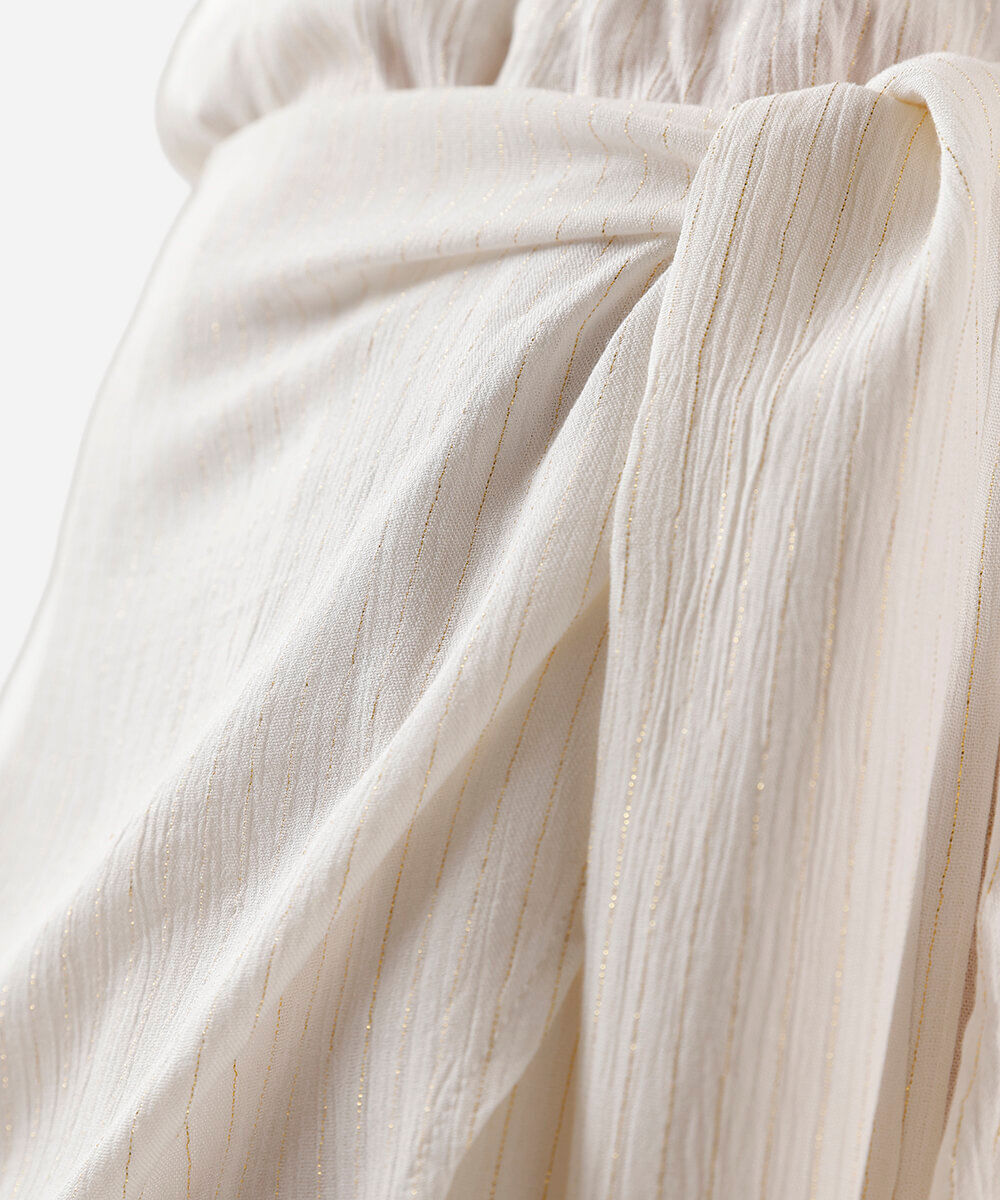 macaquinho feminino com viscose transpassado off white