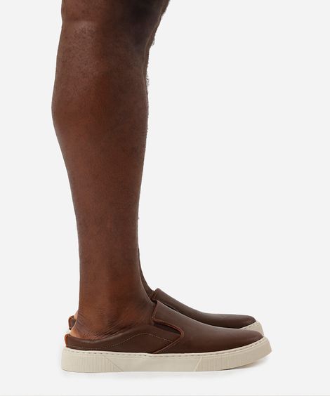 mule texturizado oneself marrom