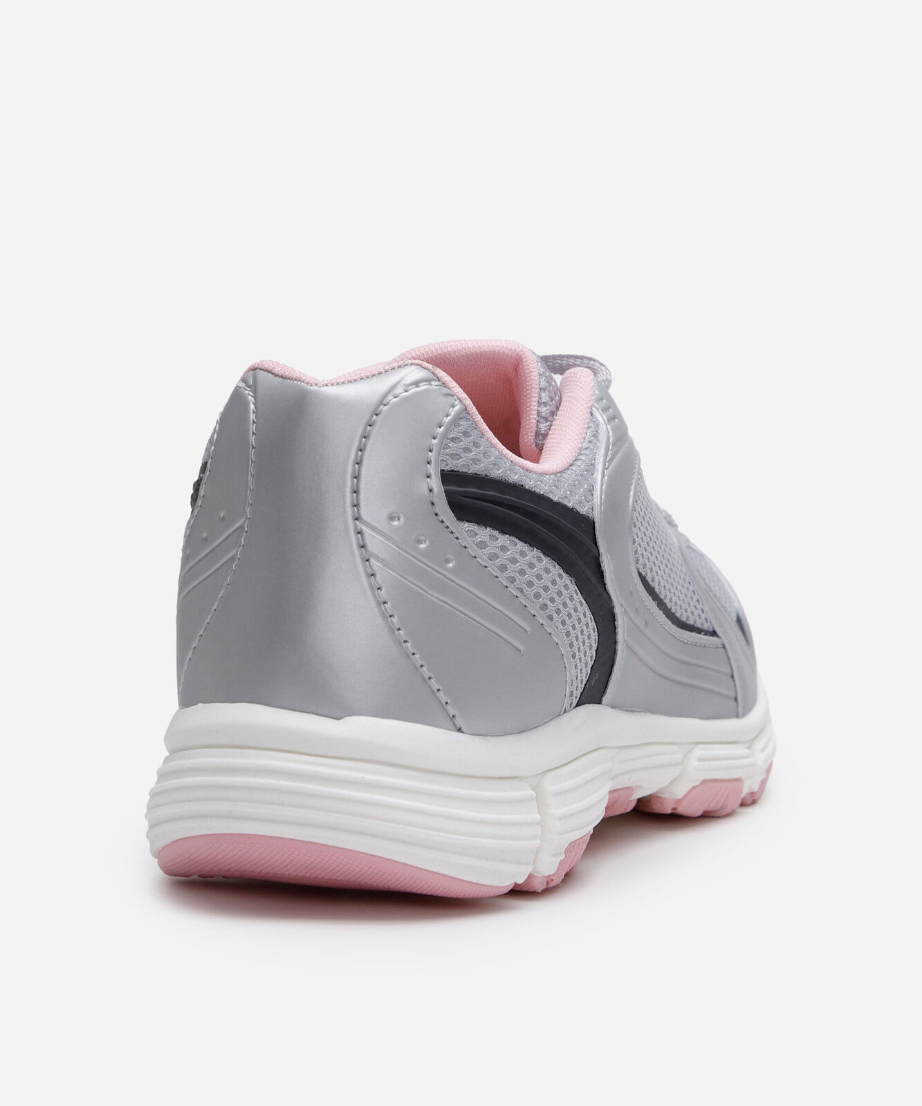 tênis esportivo ace com recortes metalizados colorido