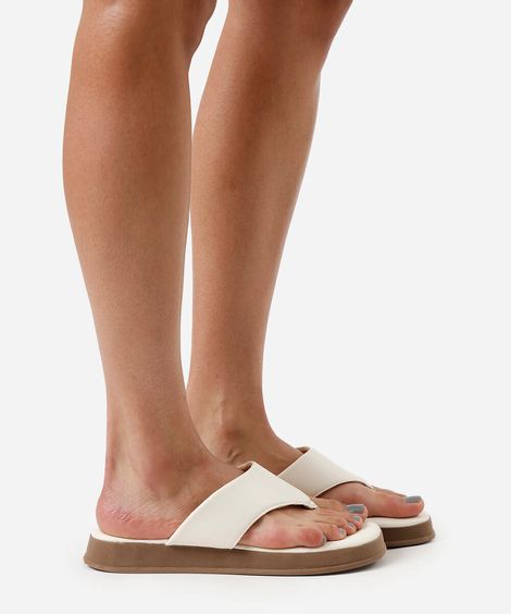 rasteirinha flatform via uno off white