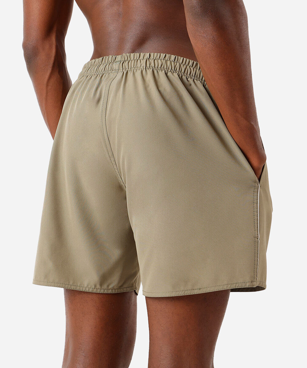 short esportivo masculino cós elástico verde