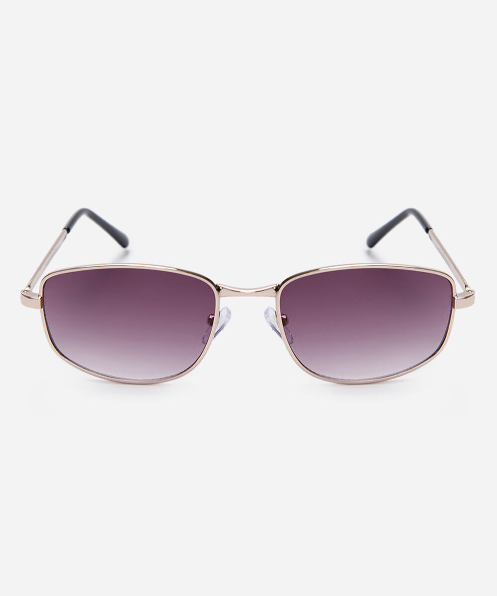 óculos de sol oval triton dourado
