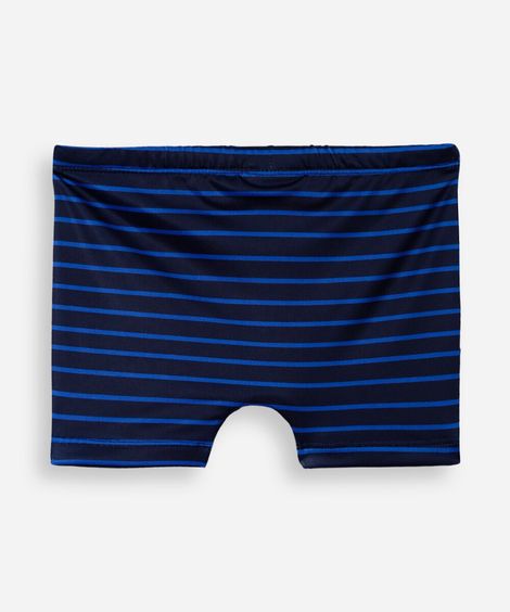 sunga boxer infantil listrada proteção uv azul