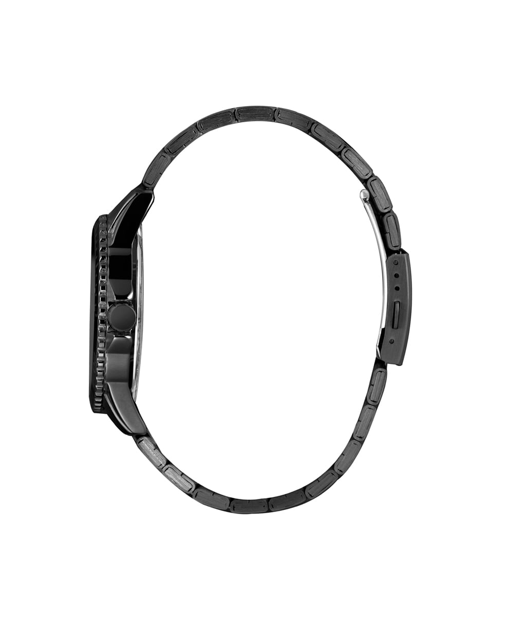 kit relógio masculino lince analógico mrnm053l46 kaehp2px preto