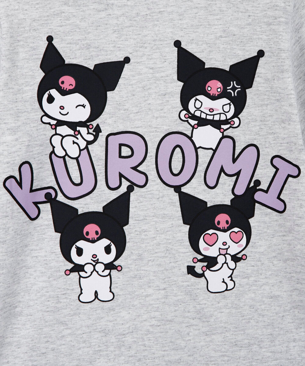 pijama infantil de algodão hello kitty lilás