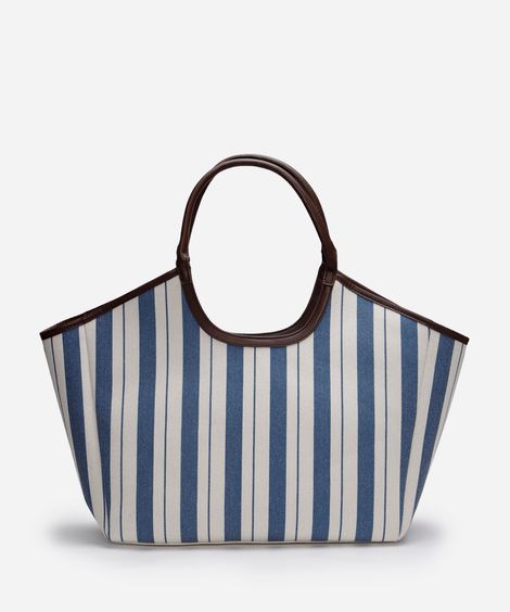 bolsa shopper azul