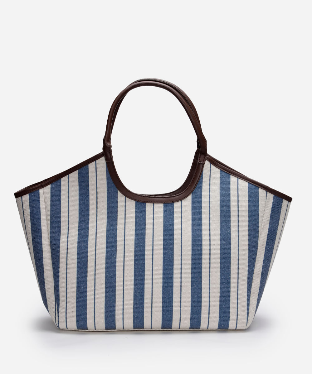 bolsa shopper azul