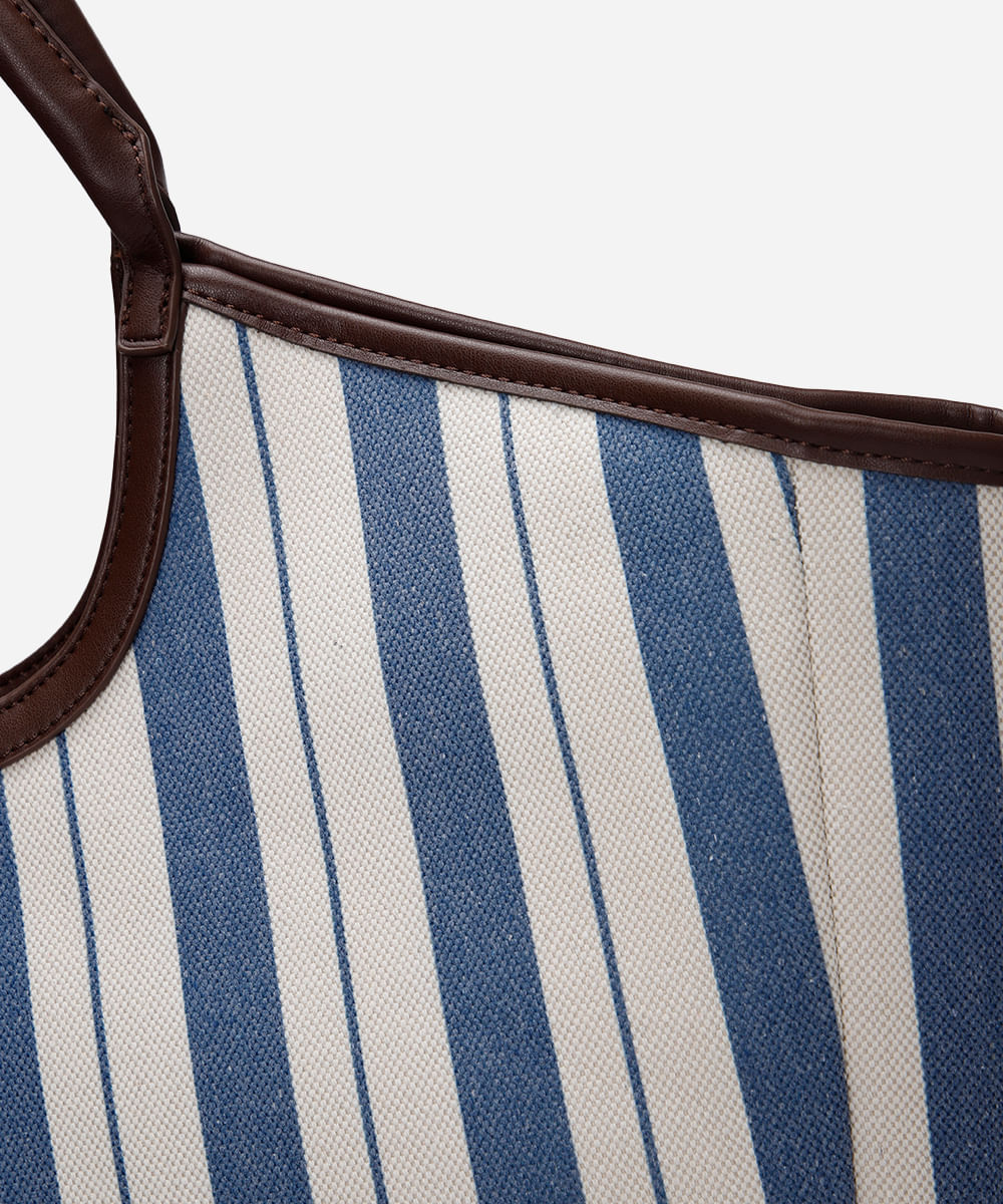 bolsa shopper azul