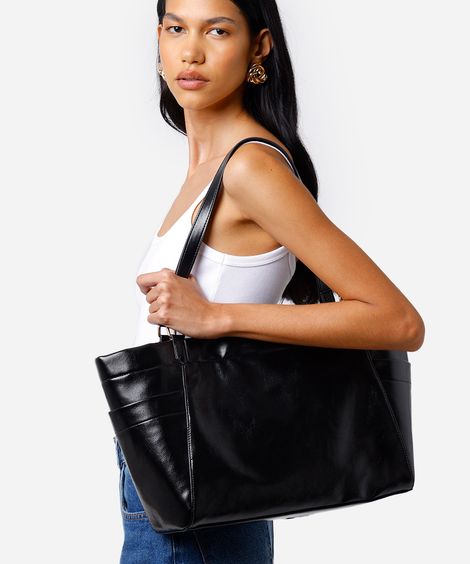 bolsa shopper mindset preta