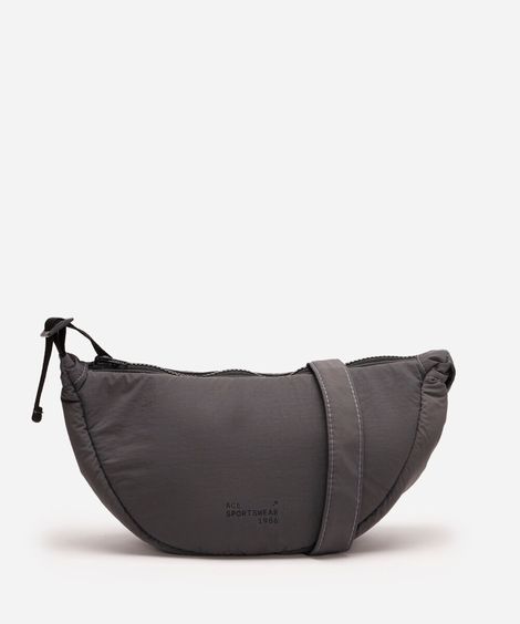 bolsa meia lua ace cinza