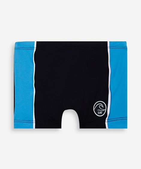sunga boxer infantil surf preto