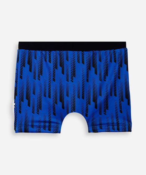 sunga boxer infantil sonic azul