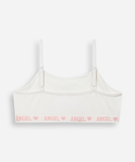 kit com 2 tops faixa stitch rosa