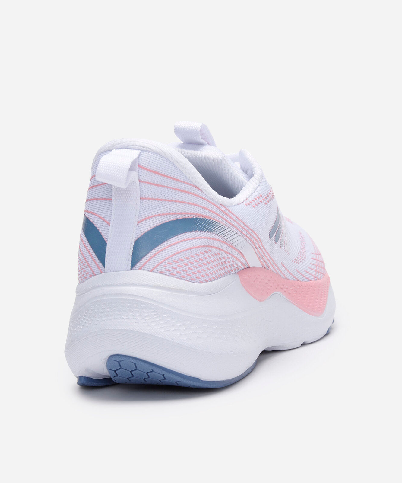 tênis esportivo estampado branco
