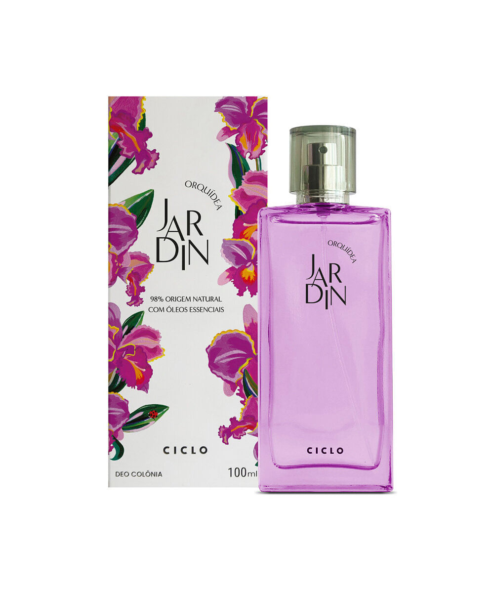 perfume feminino deo colônia ciclo jardin orquídea 100ml
