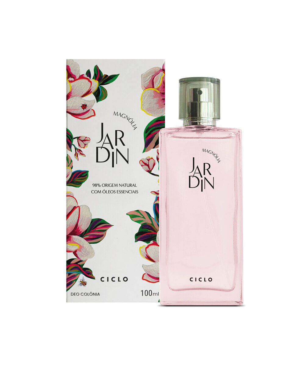 perfume feminino deo colônia ciclo jardin magnólia 100ml