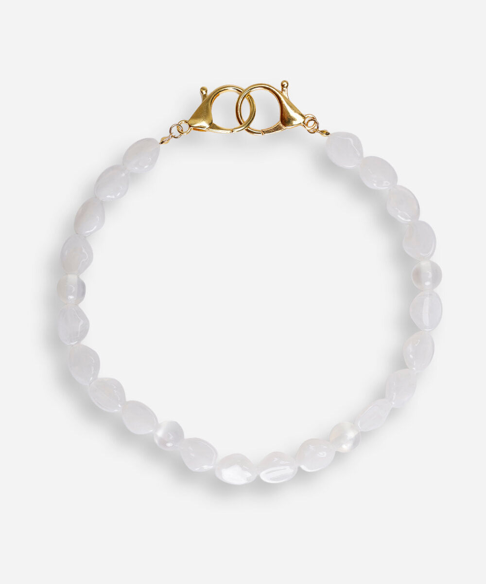 chaveiro bag charm pedras off white