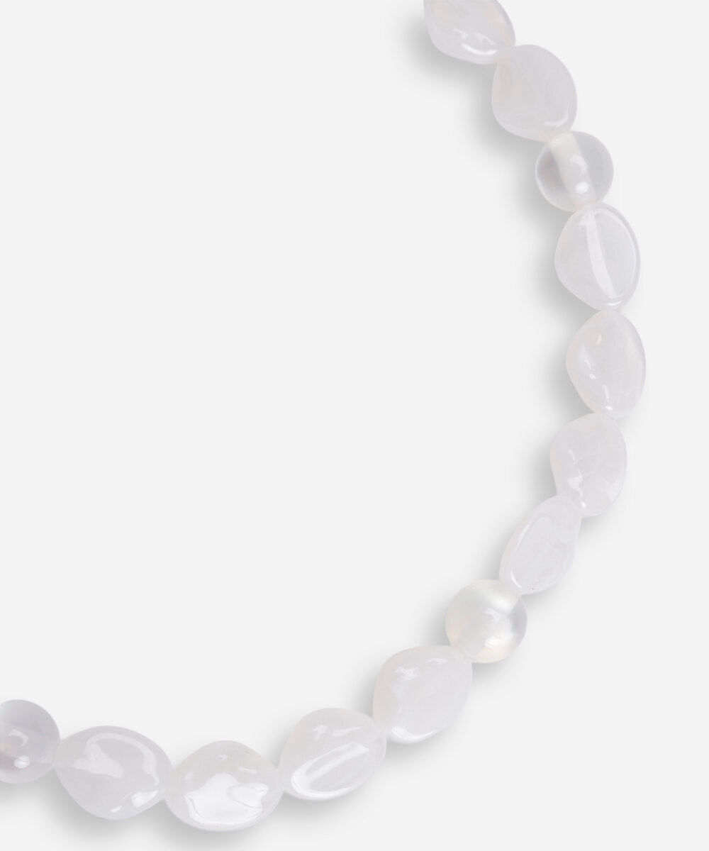 chaveiro bag charm pedras off white