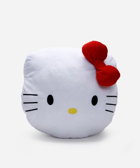 almofada hello kitty branco
