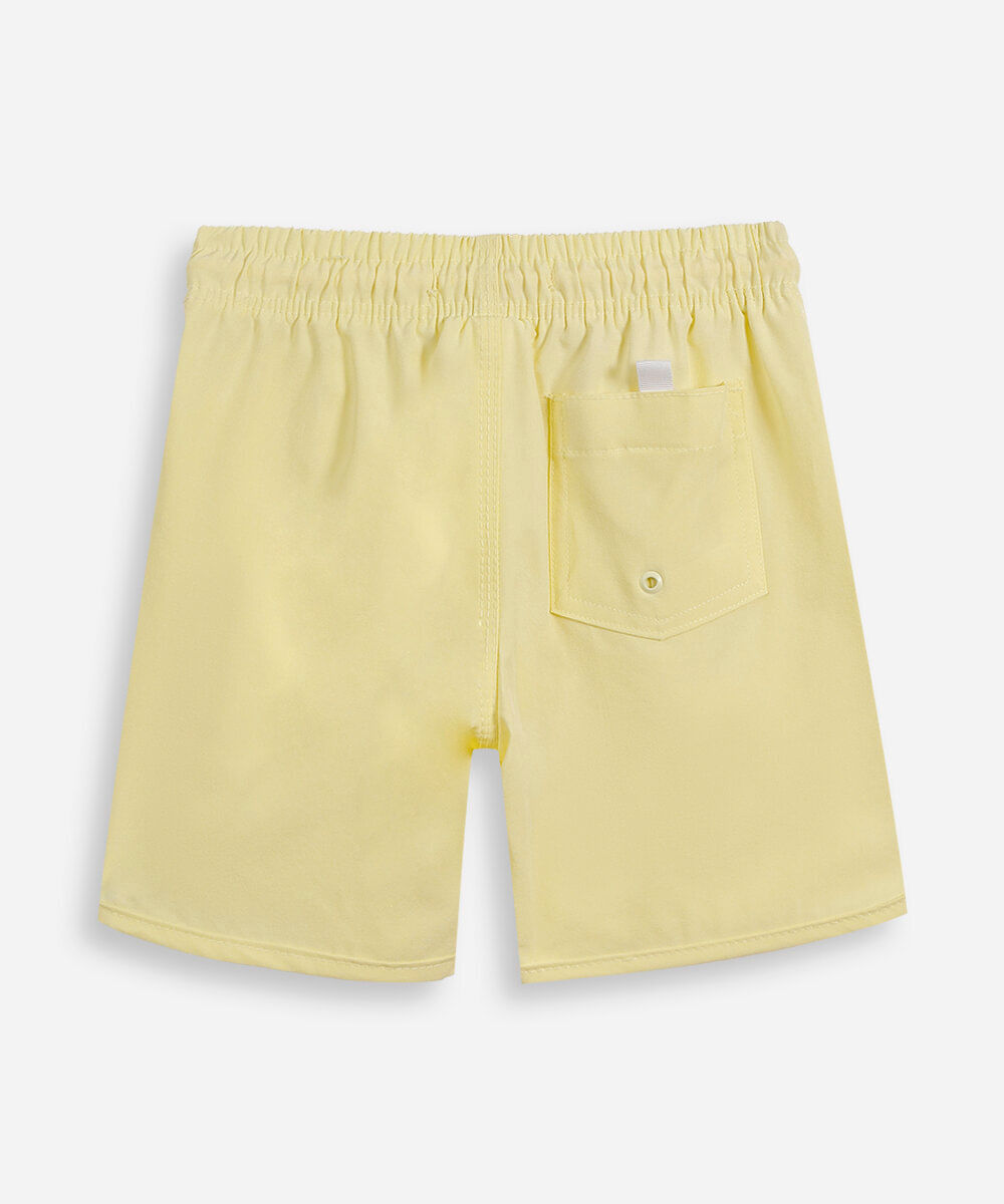 bermuda boardshort infantil lisa verde