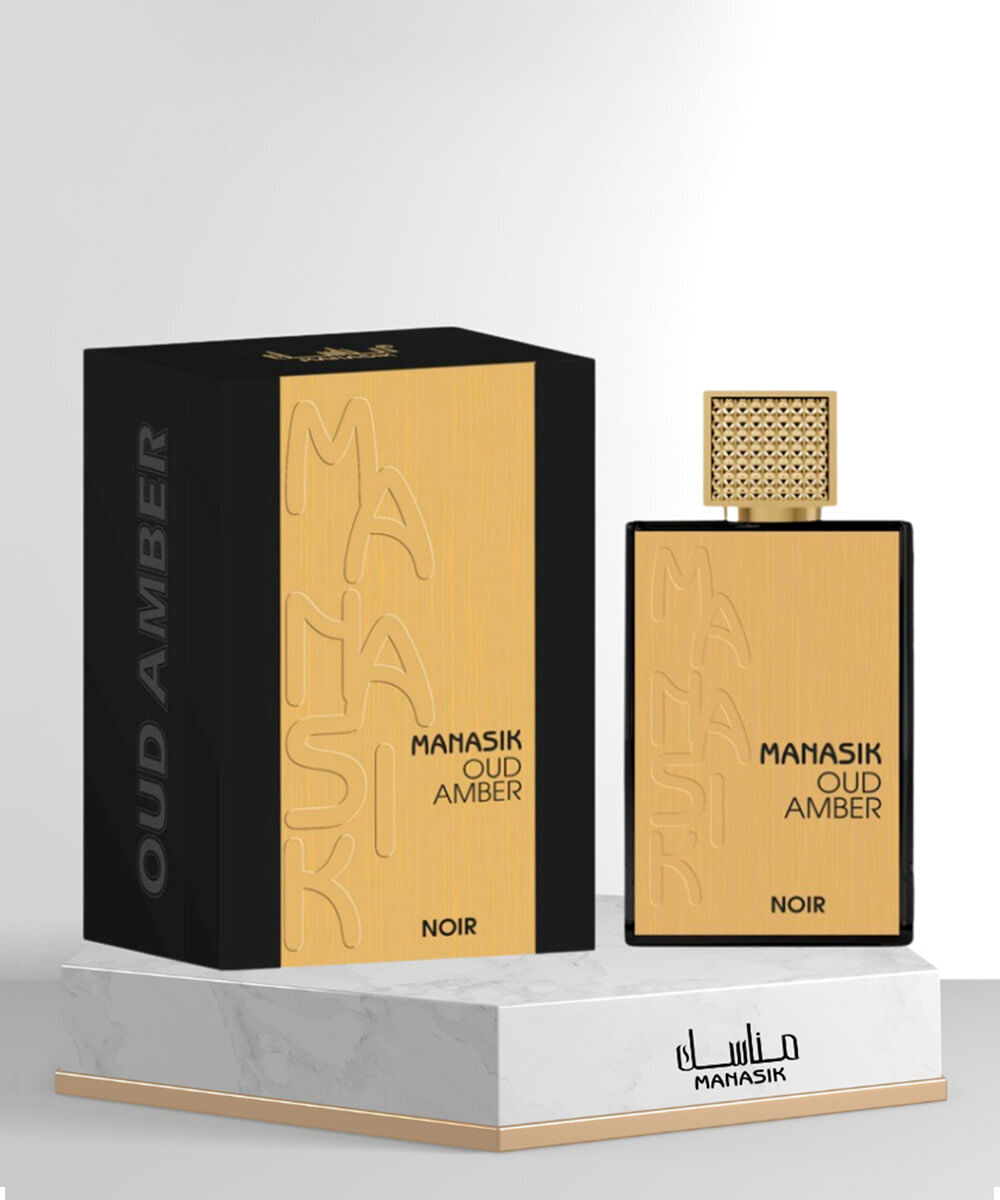 perfume masculino manasik oud amber noir 100ml