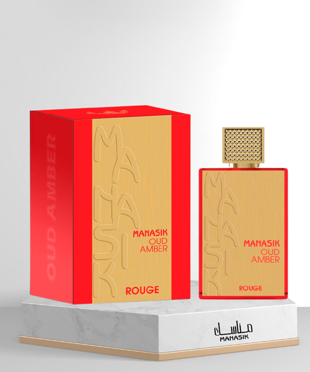 perfume feminino manasik oud amber rouge 100ml