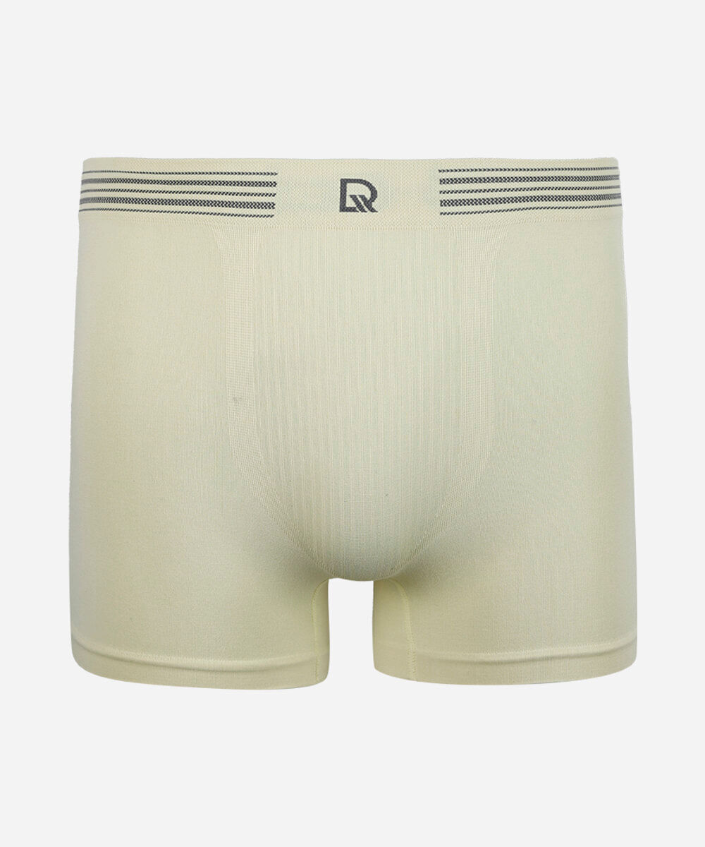 cueca masculina boxer de poliamida delrio amarela
