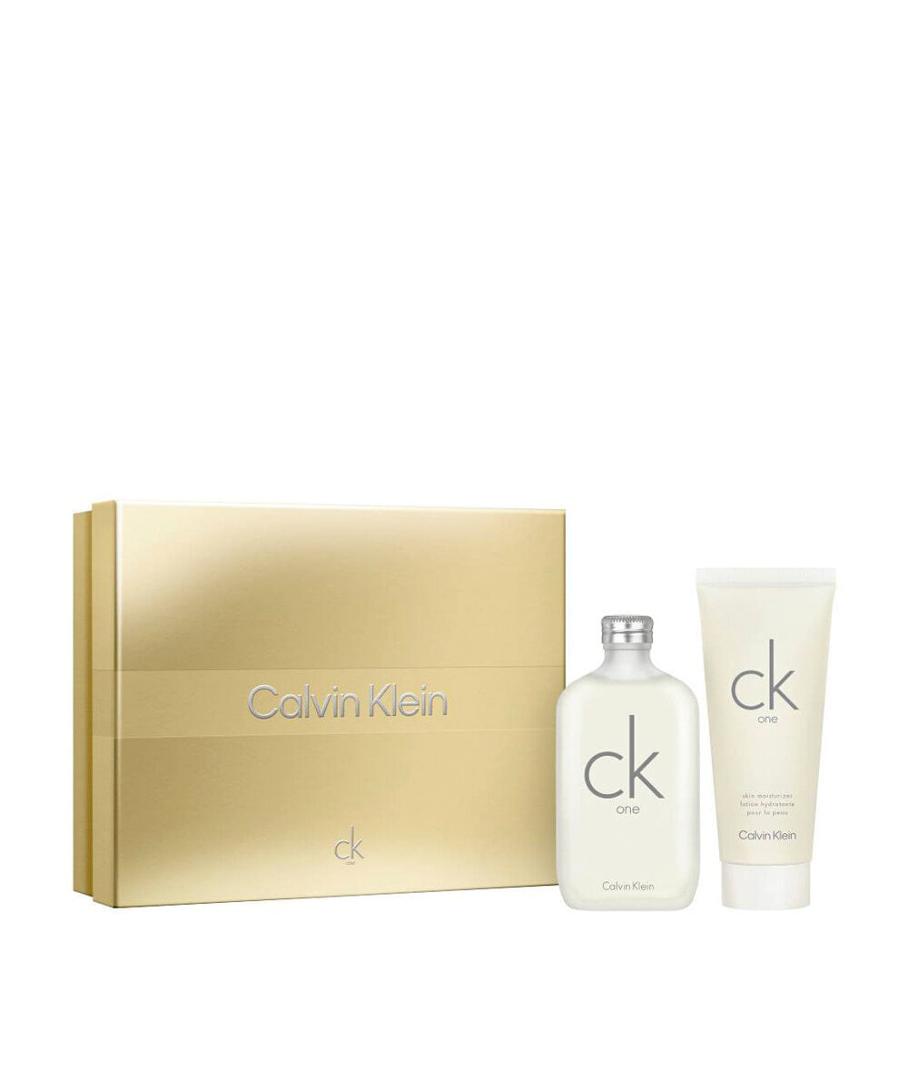 kit perfume masculino calvin klein one edt 200ml e body lotion 200ml