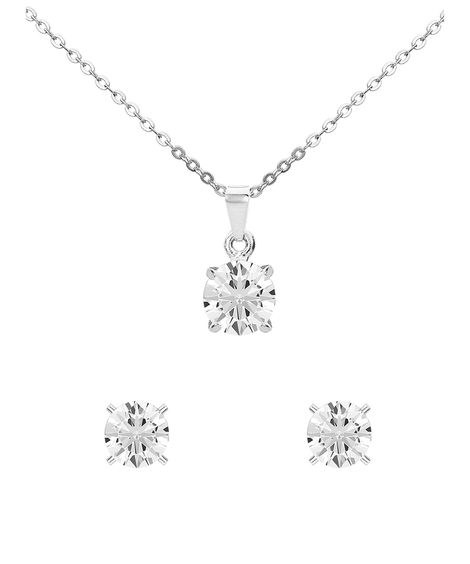 kit relógio feminino champion analógico cn29025d prateado