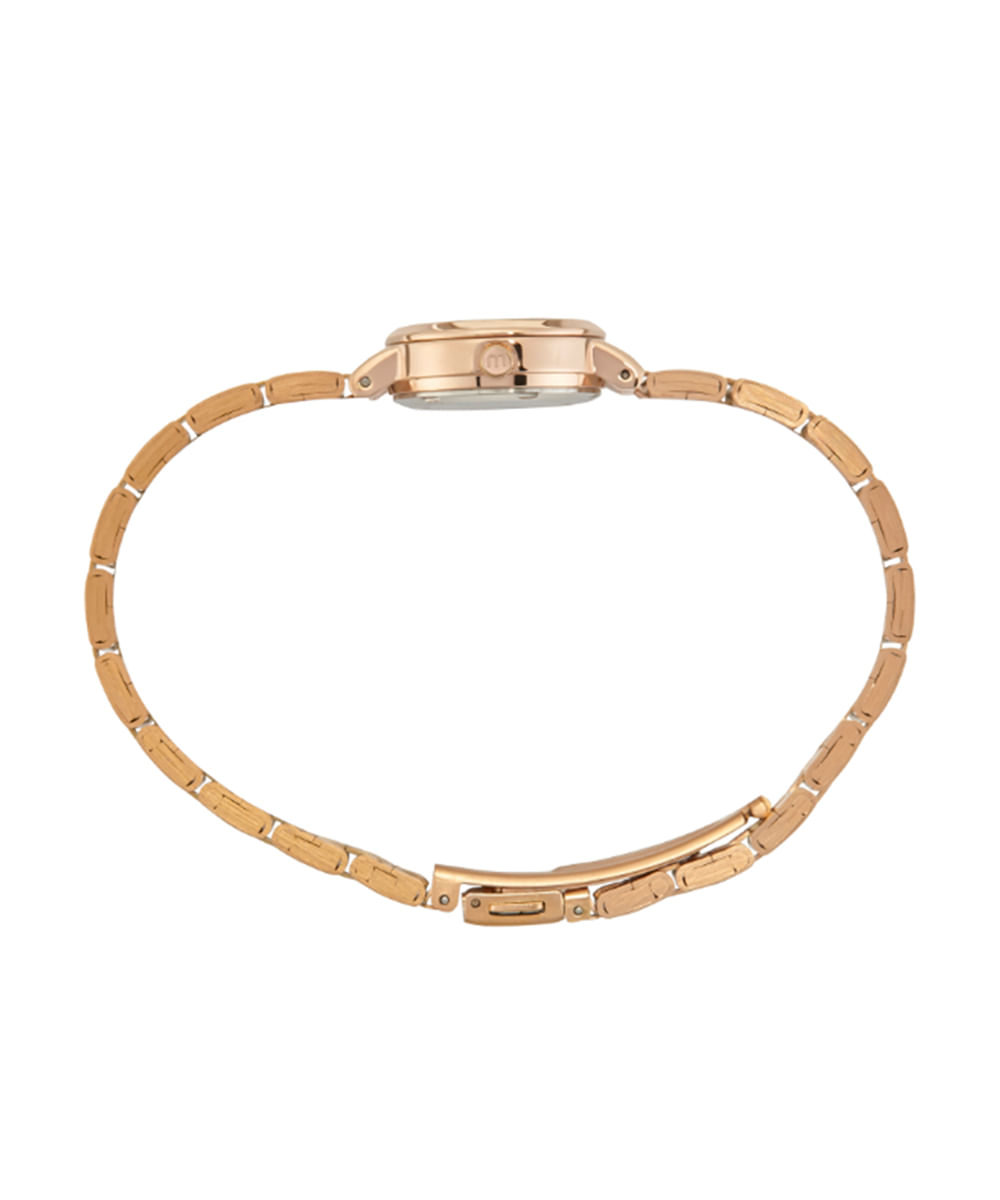 kit relógio feminino mondaine analógico 32391lpmvre3ke rosa
