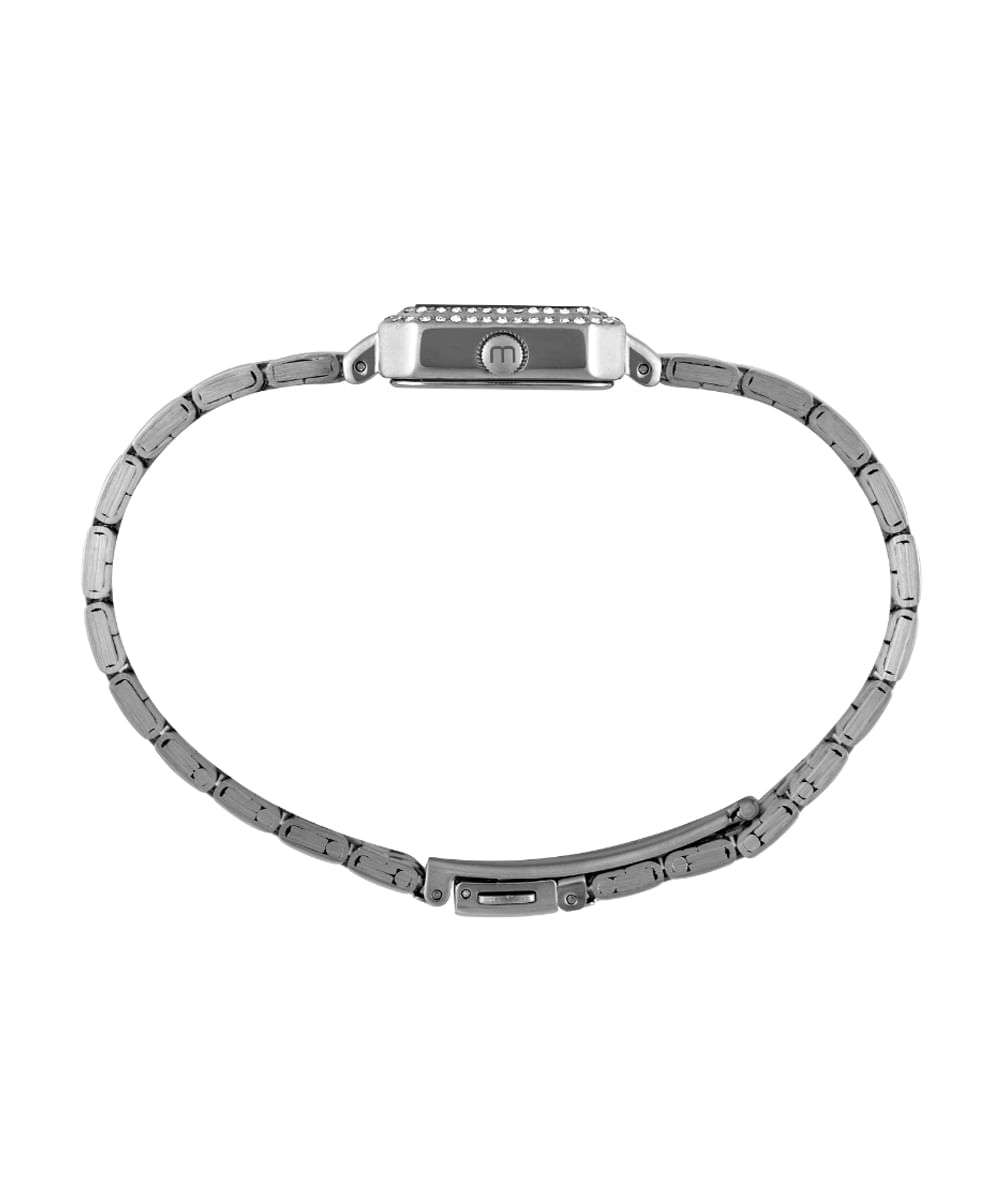 kit relógio feminino mondaine analógico 32988l0mvne2kc prateado