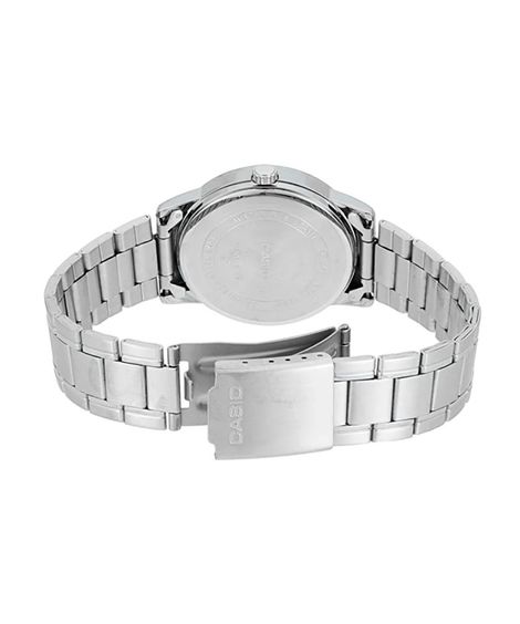 relógio masculino casio analógico mtp v002d 1budf prateado